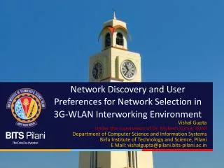Network Discovery and User Preferences for Network Selection in 3G-WLAN Interworking Environment