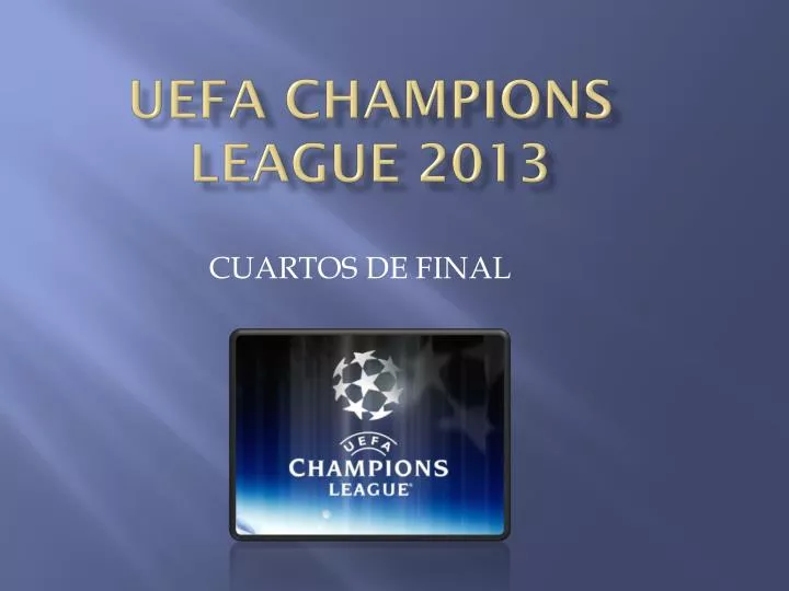 uefa champions league 2013