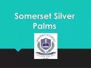 Somerset Silver Palms