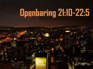 Openbaring 21:10-22:5