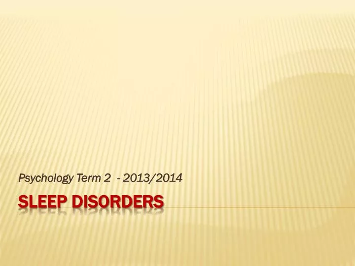 psychology term 2 2013 2014
