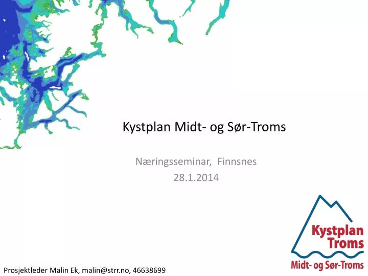 kystplan midt og s r troms