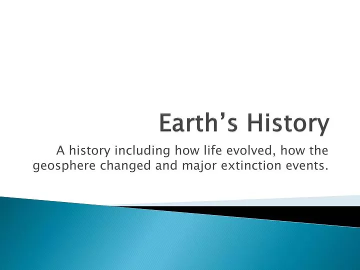 earth s history