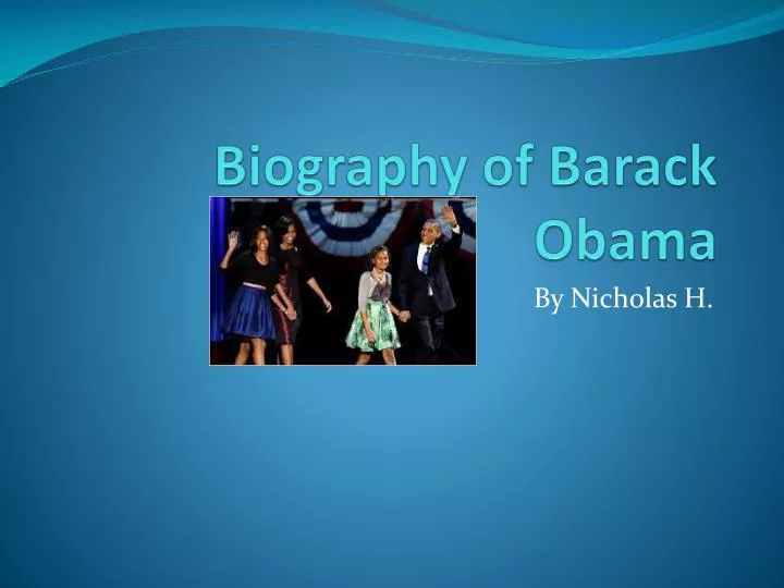 biography of barack obama
