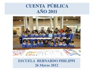 cuenta p blica a o 2011