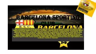 barcelona sporting club