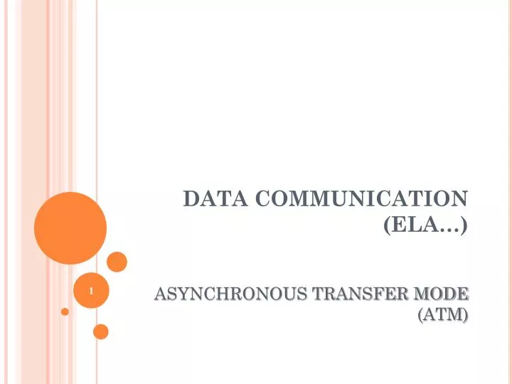 data communication ela