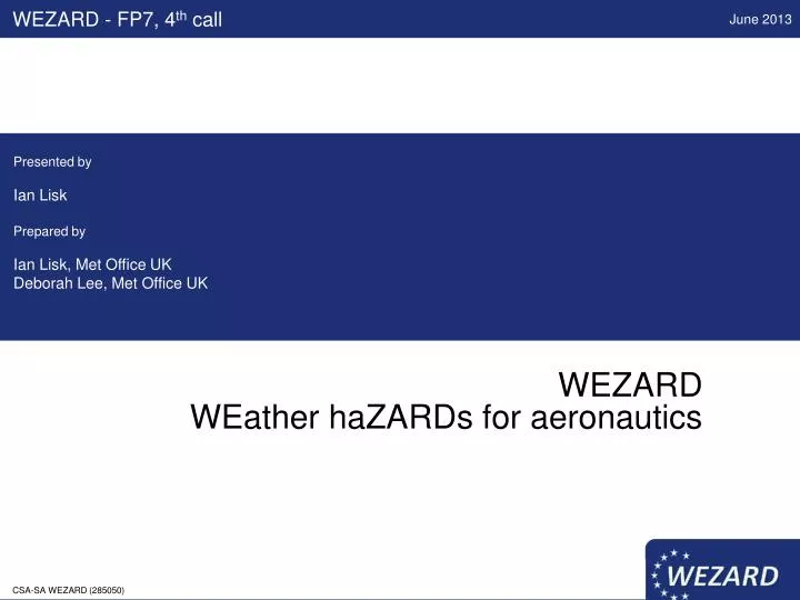 wezard weather hazards for aeronautics