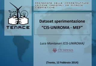 dataset sperimentazione cis uniroma mef