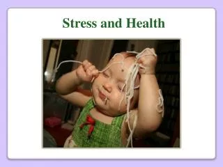 Stress and Health