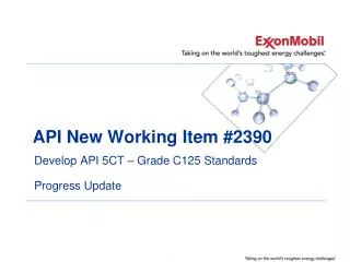 API New Working Item #2390