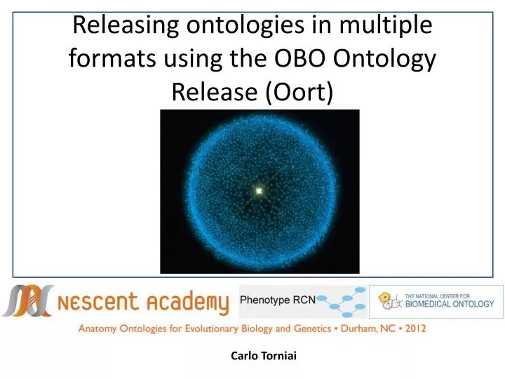 releasing ontologies in multiple formats using the obo ontology release oort