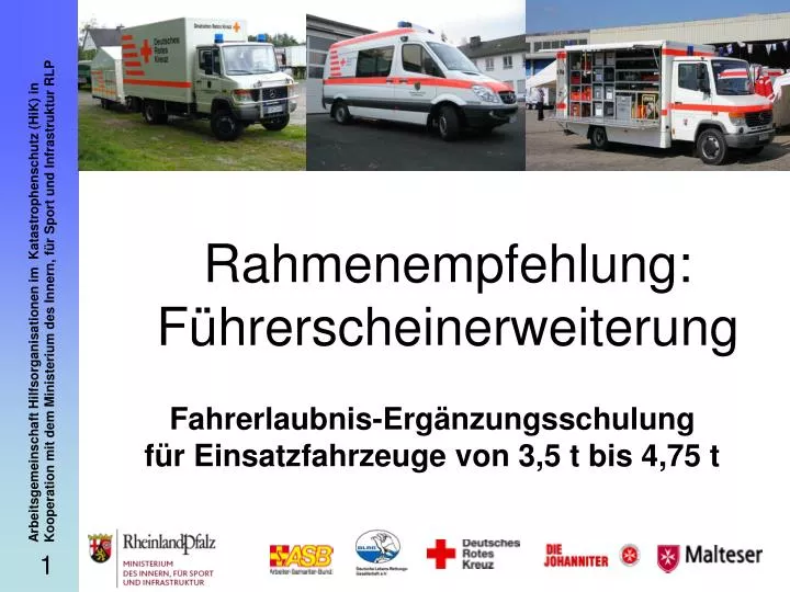 rahmenempfehlung f hrerscheinerweiterung