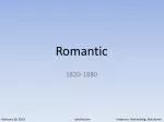 Romantic