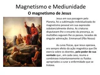 magnetismo e mediunidade