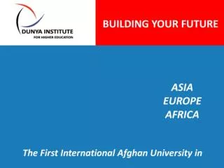 Dunya Institute for Higher Education