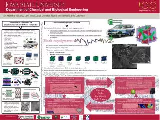 Department of Chemical and Biological Engineering