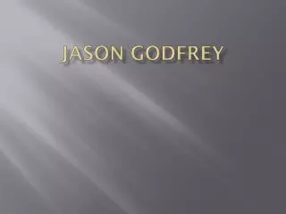 Jason Godfrey