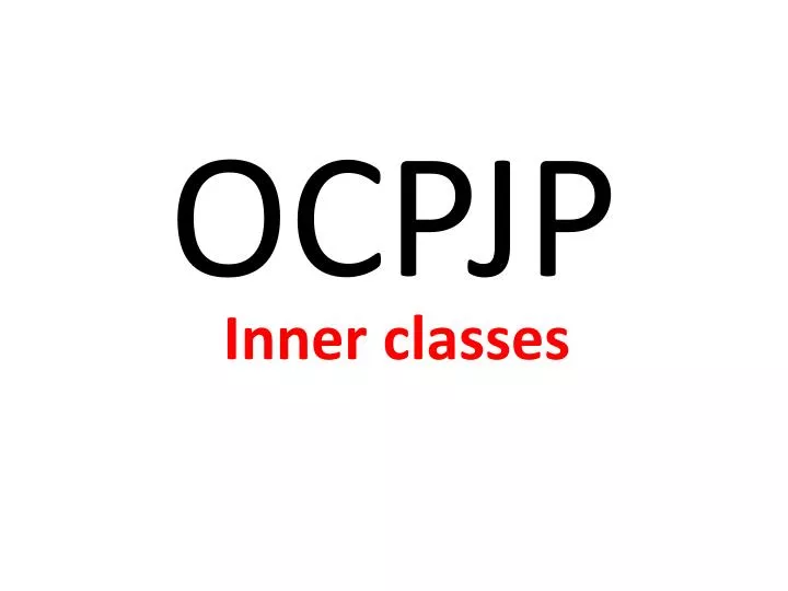 ocpjp