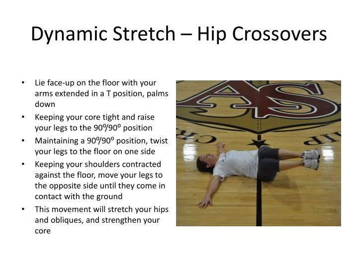 dynamic stretch hip crossovers