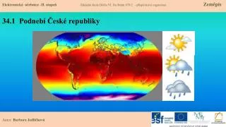 34 1 podneb esk republiky