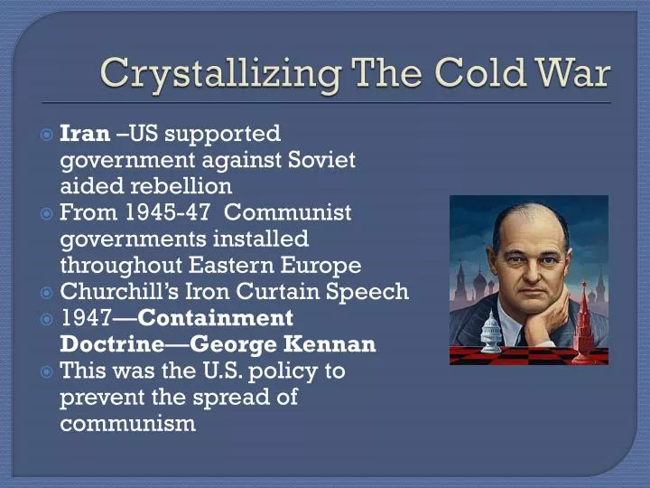 crystallizing the cold war
