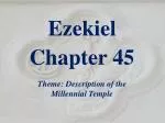 Ezekiel Chapter 45 - slide 1