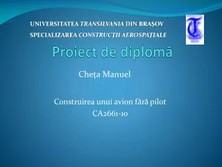 proiect de diplom