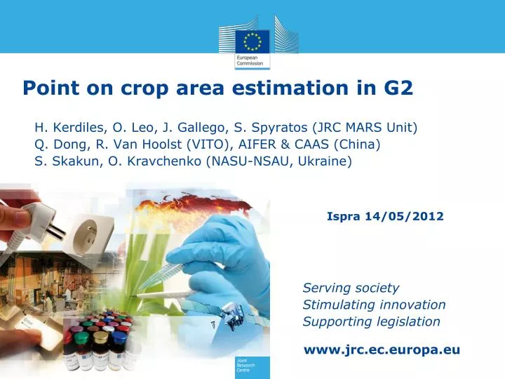 point on crop area estimation in g2