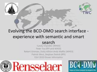 Evolving the BCO-DMO search interface - experience with semantic and smart search