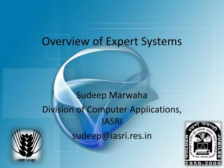 overview of expert systems