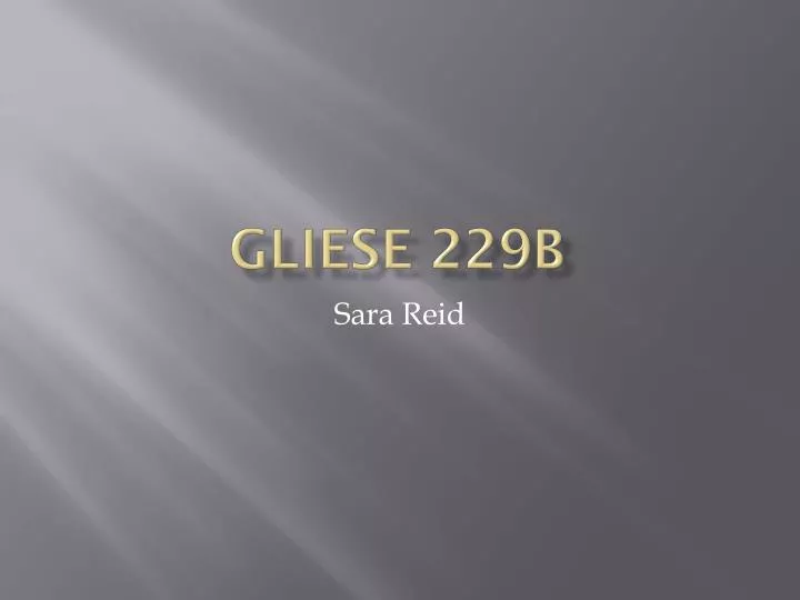 gliese 229b