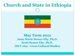 Church and State in Ethiopia