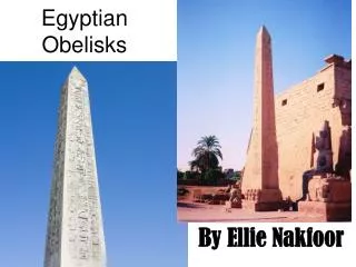 Egyptian Obelisks