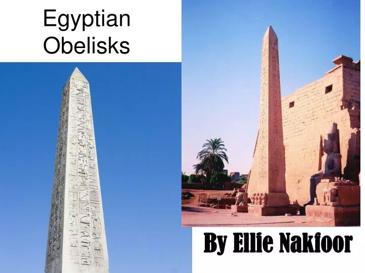 egyptian obelisks