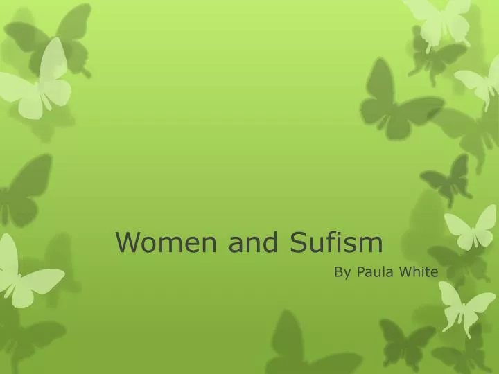 women and sufism