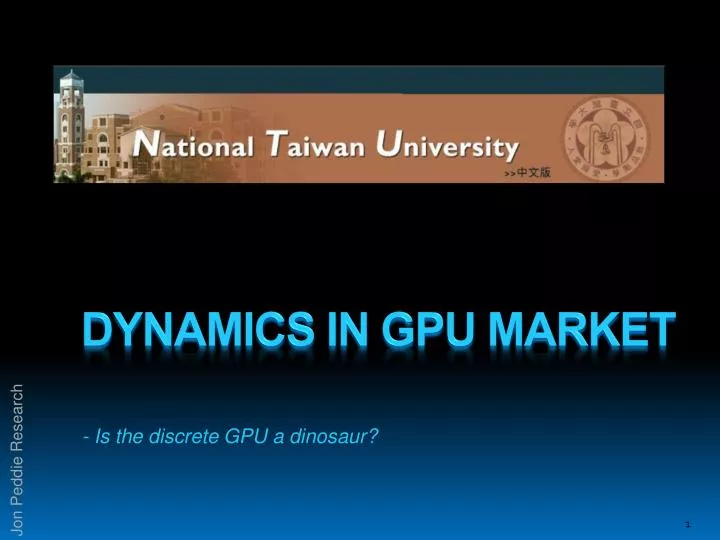 dynamics in gpu market