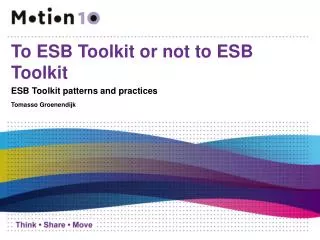 To ESB Toolkit or not to ESB Toolkit