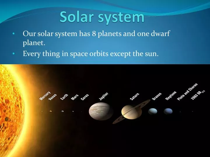 solar system