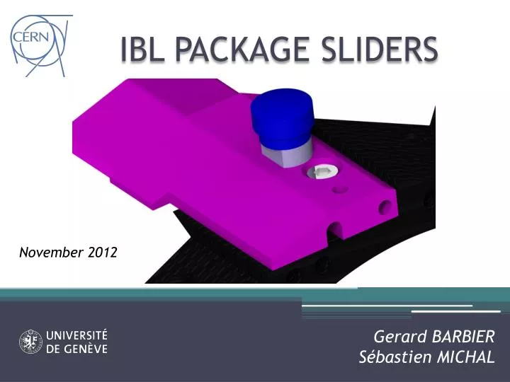 ibl package sliders