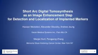 Short Arc Digital Tomosynthesis as an Image Enhancement Step