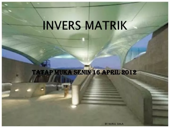 invers matrik