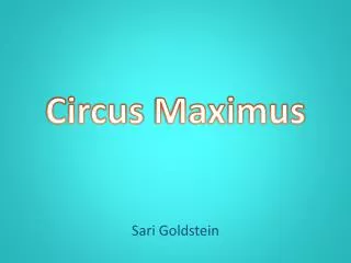 Circus Maximus