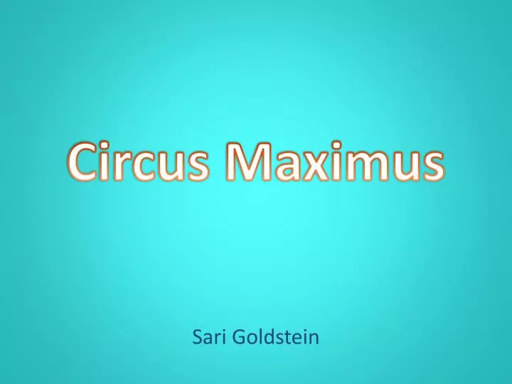 circus maximus