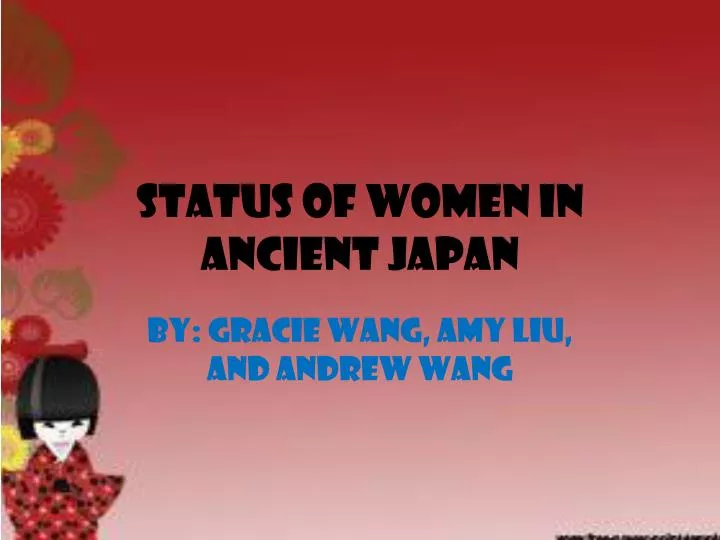 status of women in ancient japan
