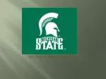 Michigan State University - slide 1
