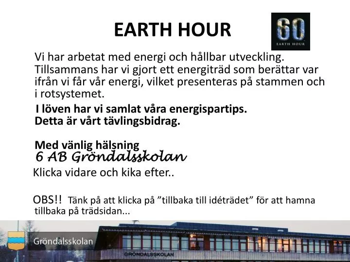 earth hour