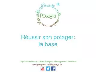 r ussir son potager la base