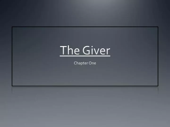 the giver