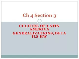 Ch 4 Section 3